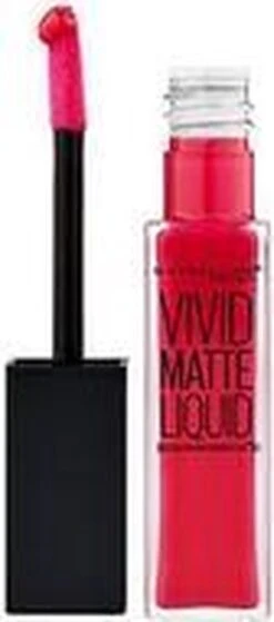 Maybelline Vivid Matte Liquid - 35 Rebel Red - Rood - Lippenstift -Mode Cosmetica Lipmake-Upwinkel 530x1200