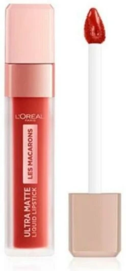 L’Oréal Paris Les Macarons Langhoudende Matte Lipstick - 834 Infinite Spice - Nude - 6,7 Ml -Mode Cosmetica Lipmake-Upwinkel 560x1200