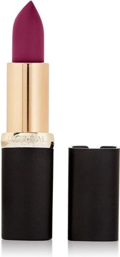 L'Oréal Paris Color Riche Matte Lippenstift - 472 Purple Studs -Mode Cosmetica Lipmake-Upwinkel 561x1200