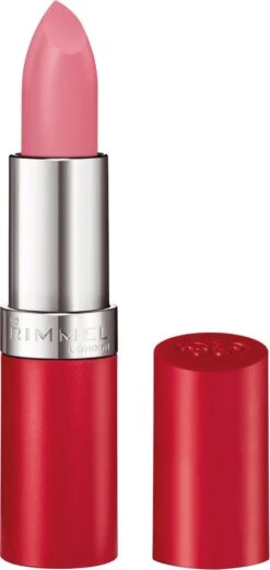 Rimmel London Lasting Finish Matte Lippenstift - 101 Pink-Rose -Mode Cosmetica Lipmake-Upwinkel 569x1200