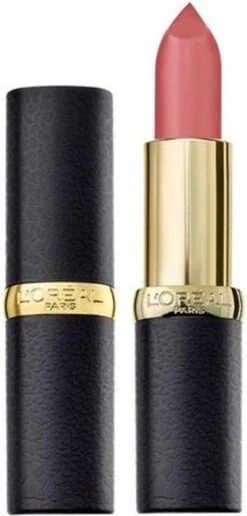 L'Oréal Paris Color Riche Matte Lippenstift - 103 Rose Clutch - Blush In A Rush -Mode Cosmetica Lipmake-Upwinkel 574x1200