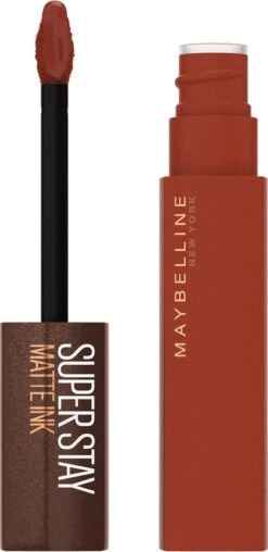 Maybelline SuperStay Matte Ink Lipstick Coffee Collection Limited Edition - 270 Cocoa Connoisseur - Bruine Lippenstift - 5 Ml -Mode Cosmetica Lipmake-Upwinkel 584x1200 1