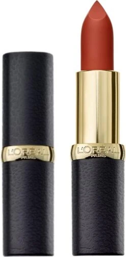 L'Oréal Paris Color Riche Matte Lippenstift - 655 Copper Clutch -Mode Cosmetica Lipmake-Upwinkel 588x1200 4