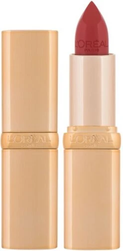 L’Oréal Paris Lippenstift Color Riche Satin - 125 Maison Marais Rood -Mode Cosmetica Lipmake-Upwinkel 589x1200 1