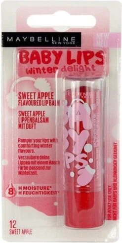 Maybelline - Baby Lips Winter Delight - 12 Sweet Apple -Mode Cosmetica Lipmake-Upwinkel 602x1200 7