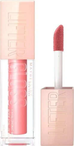 Maybelline Lifter Lipgloss - 004 Silk (met Hyaluronic Acid) -Mode Cosmetica Lipmake-Upwinkel 608x1200