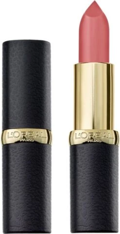 L'Oréal Paris Color Riche Matte Lippenstift - 103 Rose Clutch - Blush In A Rush -Mode Cosmetica Lipmake-Upwinkel 615x1200