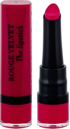 Bourjois Rouge Velvet The Lipstick Lippenstift - 09 Fuchsia Botte -Mode Cosmetica Lipmake-Upwinkel 653x1200 1