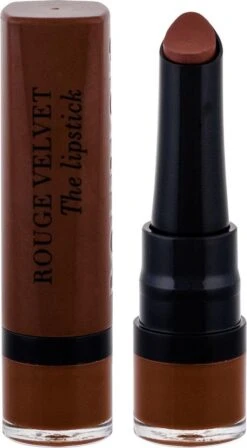 Bourjois Rouge Velvet The Lipstick - 14 Brownette -Mode Cosmetica Lipmake-Upwinkel 662x1200