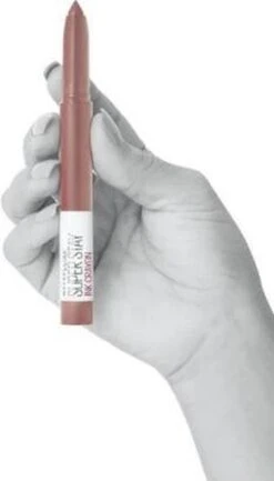 Maybelline SuperStay Ink Crayon Matte Lipstick - 10 Trust Your Gut -Mode Cosmetica Lipmake-Upwinkel 685x1200 3