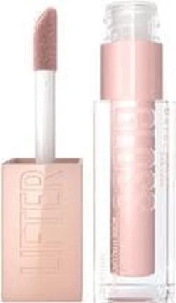 Maybelline New York - Lifter Gloss Lipgloss - 3 Moon - Roze - Glanzende Lipgloss - 5.4ml -Mode Cosmetica Lipmake-Upwinkel 697x1200
