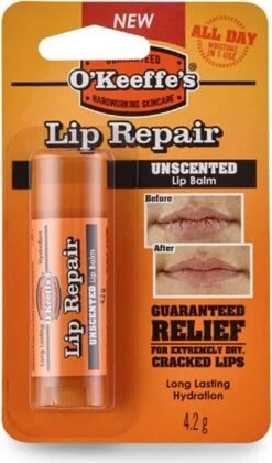 O'Keeffe's - Liprepair - Lippenbalsem - Ongeparfumeerd - 4,2g -Mode Cosmetica Lipmake-Upwinkel 705x1200