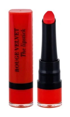 Bourjois Rouge Velvet The Lipstick - 07 Joli Carmin'ois -Mode Cosmetica Lipmake-Upwinkel 720x1200 1