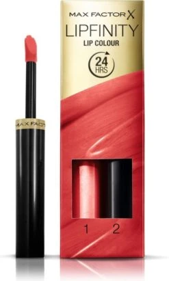 Max Factor Lipfinity Lip Colour Liquid Lipstick - 142 Evermore Rdiant -Mode Cosmetica Lipmake-Upwinkel 722x1200