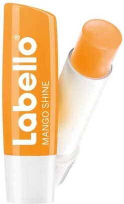 Labello Lippenbalsem Mango Shine - 4 Balsems -Mode Cosmetica Lipmake-Upwinkel 731x1200 2