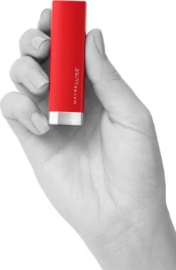 Maybelline Color Sensational Made For All Lippenstift - 382 Red For Me - Rood - Mat -Mode Cosmetica Lipmake-Upwinkel 785x1200