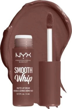NYX Professional Makeup - Smooth Whip Matte Lip Cream Thread Count - Vloeibare Lippenstift - 4ML -Mode Cosmetica Lipmake-Upwinkel 798x1200 1