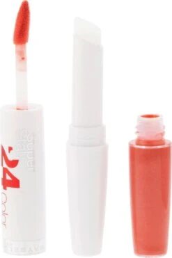 Maybelline SuperStay 24H Lippenstift - 460 Infinite Coral -Mode Cosmetica Lipmake-Upwinkel 798x1200 6