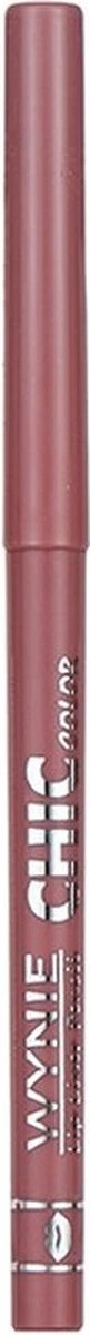 Wynie – CHIC Color - Oud Roze/Nude Lippotlood, Draaibaar / Automatic Lip Liner Pencil – Nummer 002 - 1 Stuks