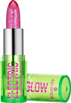 Essence Cosmetics Lippenstift ELECTRIC GLOW Kleur Veranderende Lippenstift, 3,2 G -Mode Cosmetica Lipmake-Upwinkel 826x1200