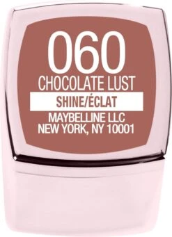Maybelline Color Sensational Shine Compulsion Lippenstift - 60 Chocolate Lust -Mode Cosmetica Lipmake-Upwinkel 868x1200