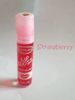 Gloss Bee Strawberry Lip Gloss ( 1 Stuk) -Mode Cosmetica Lipmake-Upwinkel 899x1200