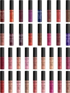 NYX Professional Makeup Soft Matte Lip Cream - London SMLC04 - Liquid Lippenstift - 8 Ml -Mode Cosmetica Lipmake-Upwinkel 903x1200 5