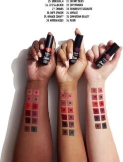 NYX Professional Makeup Suede Matte Lipstick - Brunch Me SDMLS05 - Lippenstift - 3,5 Gr -Mode Cosmetica Lipmake-Upwinkel 915x1200