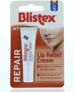 Blistex Lip Relief Cream - 6 Ml - Lippenbalsam -Mode Cosmetica Lipmake-Upwinkel 970x1200 1